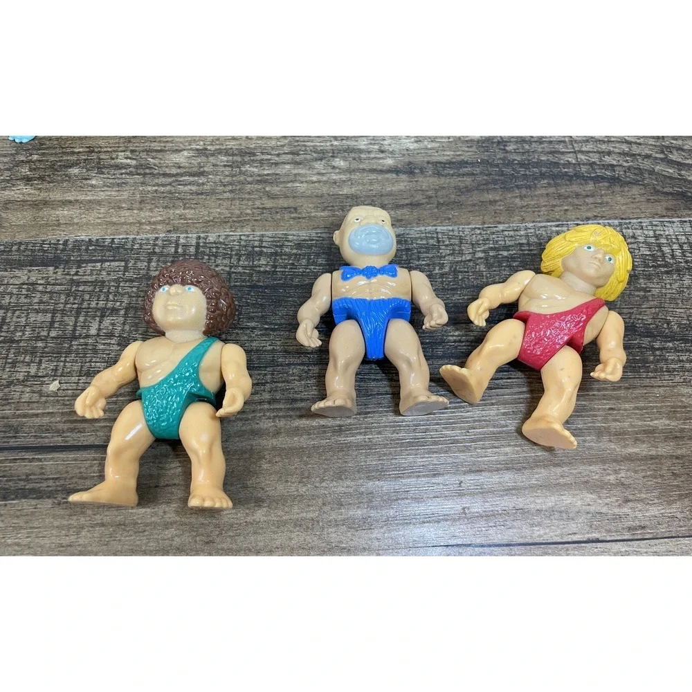 Playskool Definitely Dinosaurs Blue Apatosaurus Brontosaurus Druze Reeve Figures